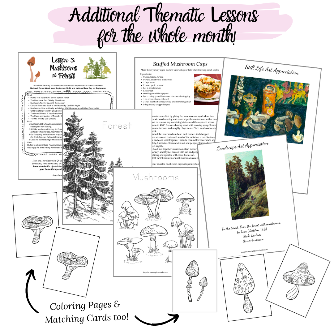 September's Apples & Peanuts Learning Pack – The Masterpiece Studio