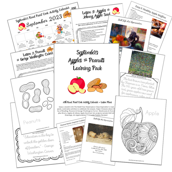 September S Apples Peanuts Learning Pack The Masterpiece Studio