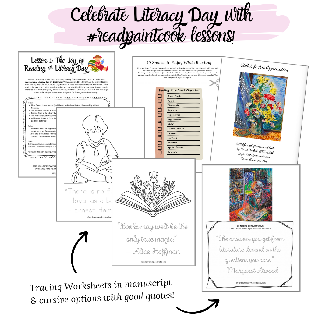 September's Apples & Peanuts Learning Pack – The Masterpiece Studio