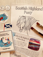 Load image into Gallery viewer, Adventures in Scotland - 3 Week Unit Study Bundle - Great Britain Series
