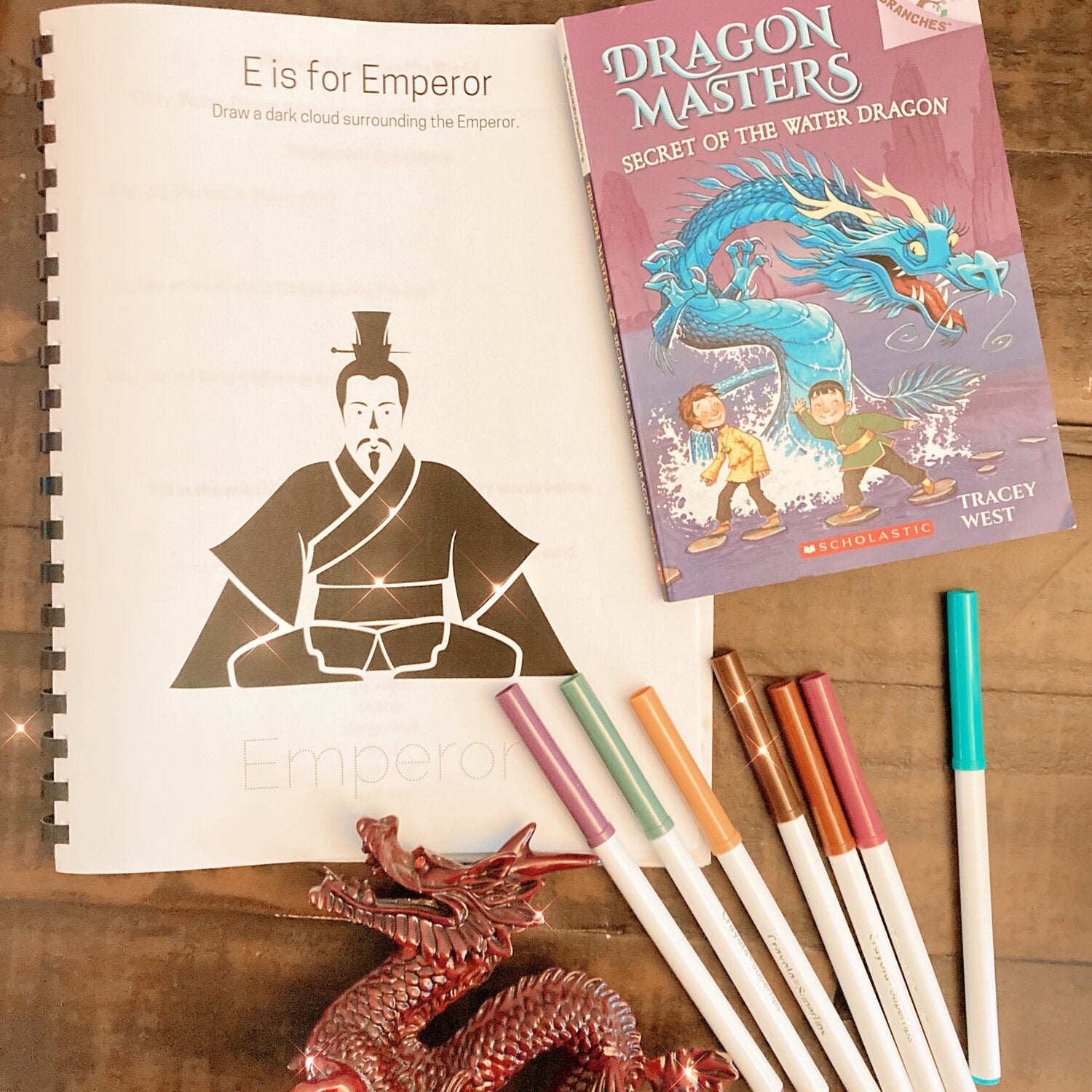 The Dragon Masters Novel Study Guide: Book 3 "Secret of the Water Dragon”
