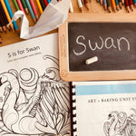 Load image into Gallery viewer, Trumpet of the Swan Art &amp; Baking Novel Study Guide
