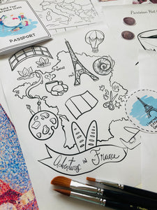Adventures in France Week 1: Eiffel Tower + Seurat + Parisian Hot Chocolate