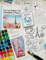 Load image into Gallery viewer, Adventures in France Week 1: Eiffel Tower + Seurat + Parisian Hot Chocolate
