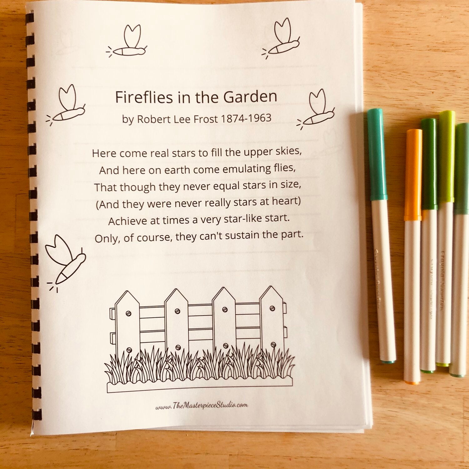 Fireflies in the Garden Learning Pack with Firefly Life Cycle