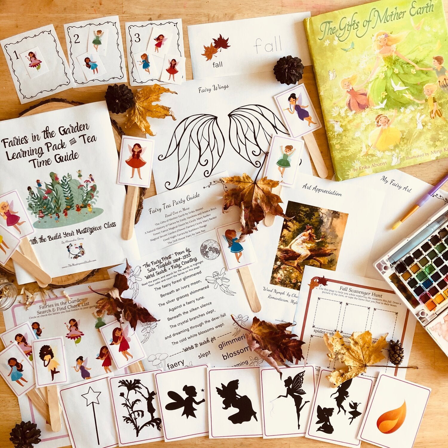 Fairies in the Garden Learning Pack and Tea Time Guide