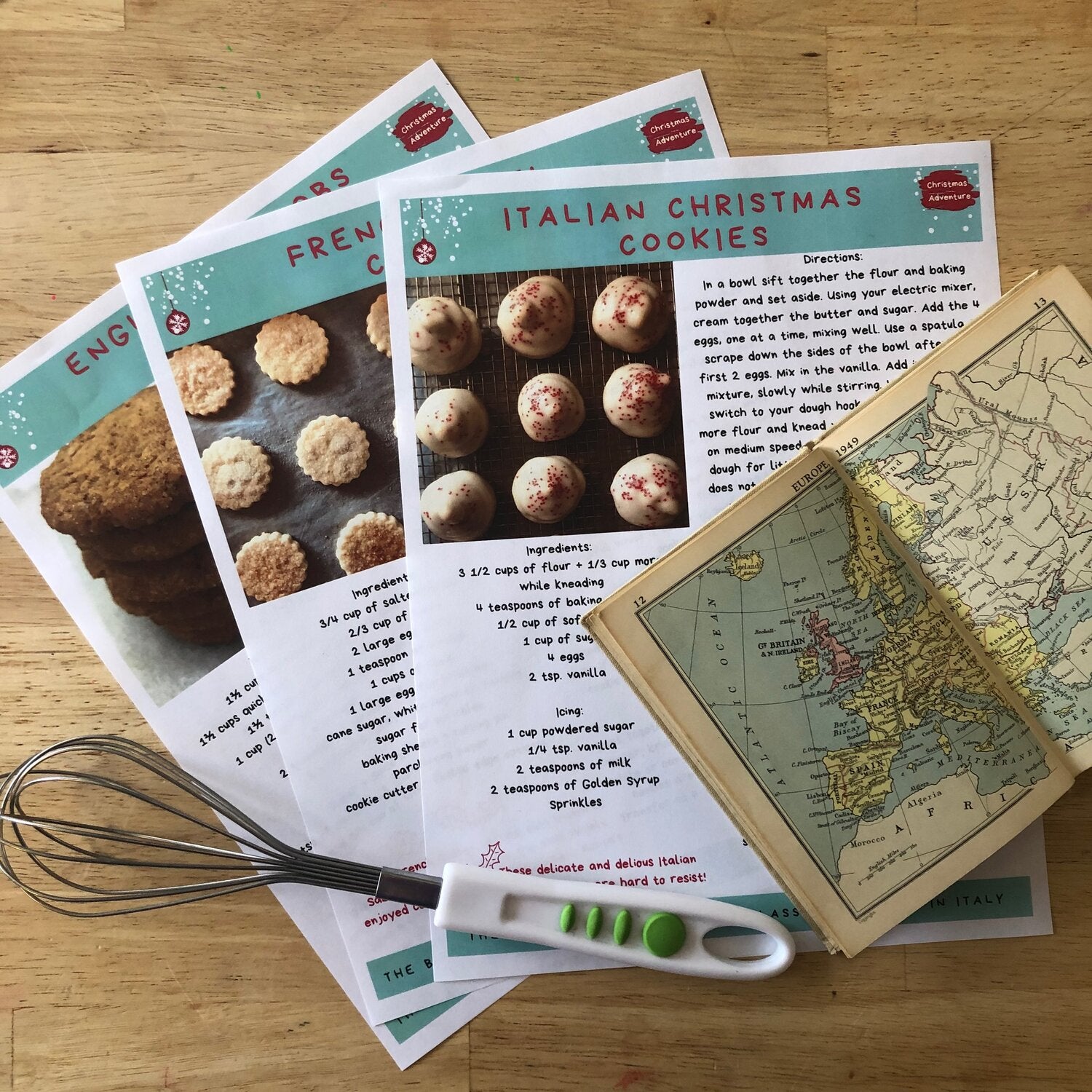 Christmas Adventures in Italy, France and England