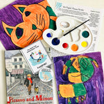 Load image into Gallery viewer, Adventures in France Week 5: Picasso + Abstract Art + Sylvette Series + Easy Abstract French Meringues
