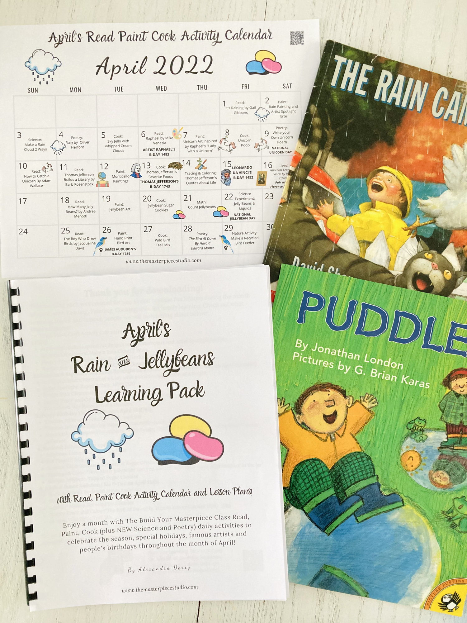 April's Rain & Jellybeans Learning Pack