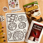 Load image into Gallery viewer, Chocolate Adventures + Life Cycle of Cacao BUNDLE
