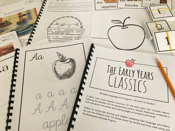 Arts Program Language The Early Years Classics - 26 Week Language Arts Program - For PreK to ...