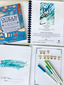 Masterpiece Art Journal: Land + Sea [Art Basics Level 2 Program]