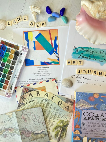 Create a Summer Art Journal – Art is Basic