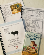 Load image into Gallery viewer, Charlotte&#39;s Web Art &amp; Baking Unit Study + BONUS Life Cycles of a Pig &amp; Spider!
