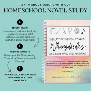 Whangdoodle Art & Baking Novel Study Adventure