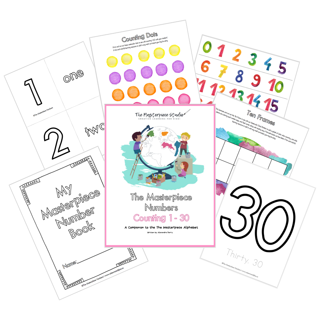 The Masterpiece Numbers - Counting 1 to 30